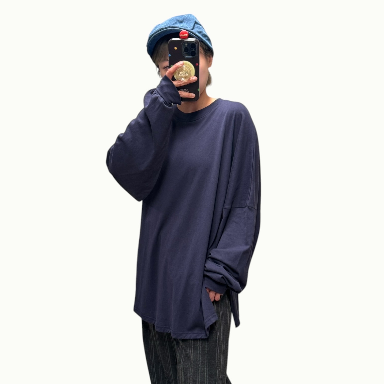 221016 薄料長䄂tee