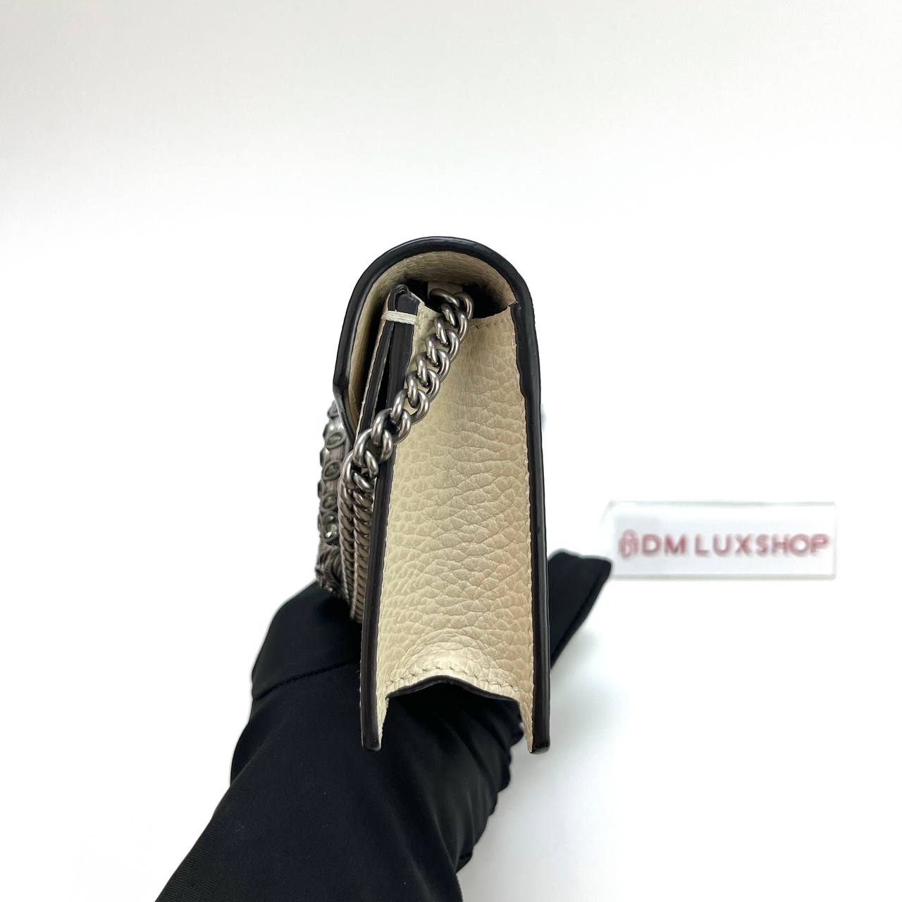 Gucci Dionysus Super Mini Shoulder Bag White