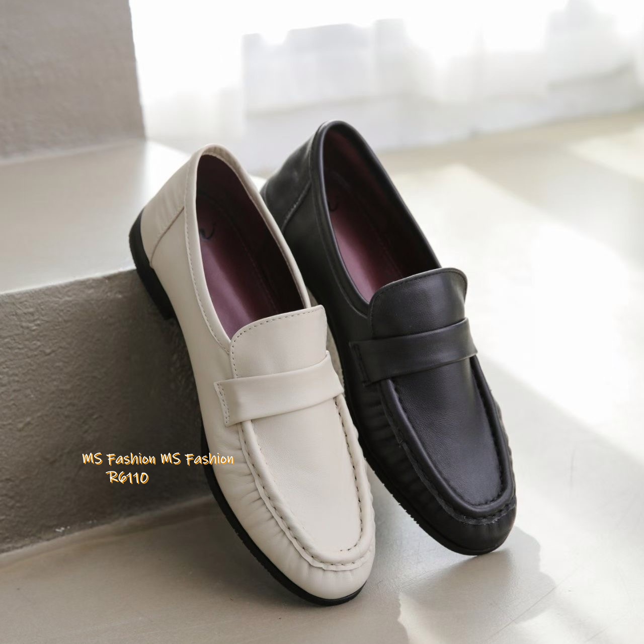 R6110 韓國🇰🇷真皮loafer鞋