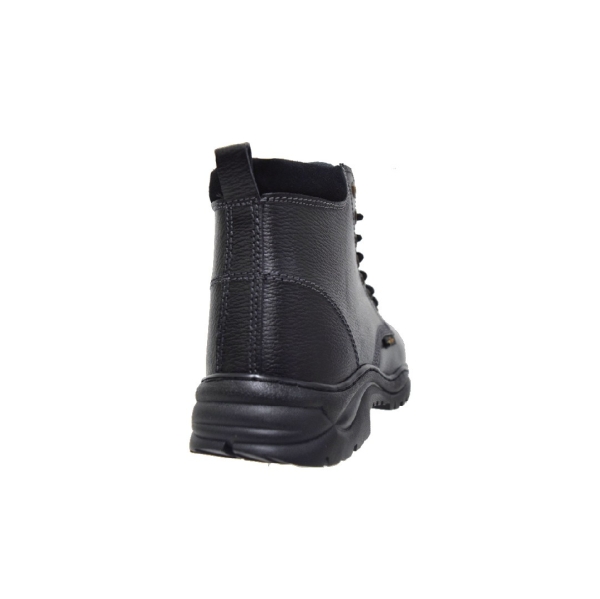 Hammer Kings Standard Safety 13032 Mens Shoes Mid Cut Lace-up Steel Toe Cap Leather Working Shoes Kasut Keselamatan Tahan Lasak untuk Lelaki