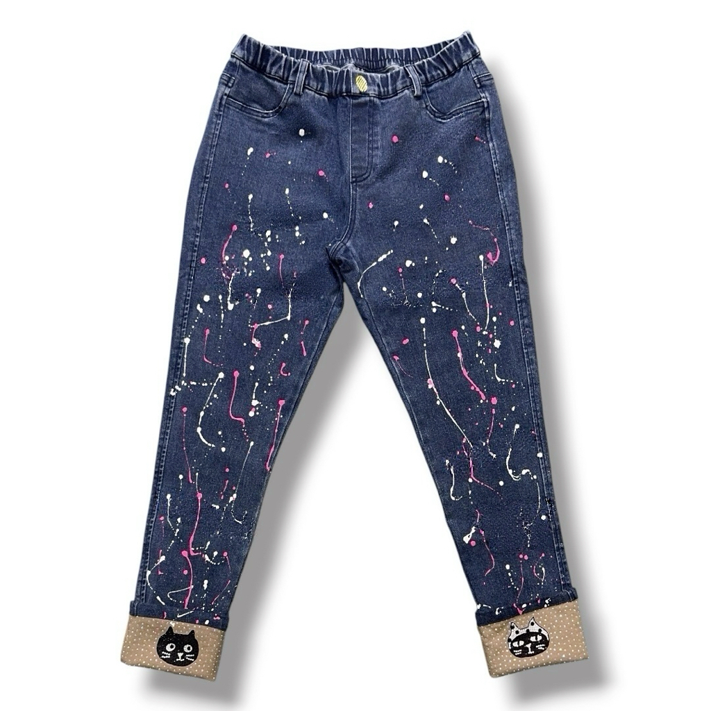 Me&Yo Paint Denim Paggings