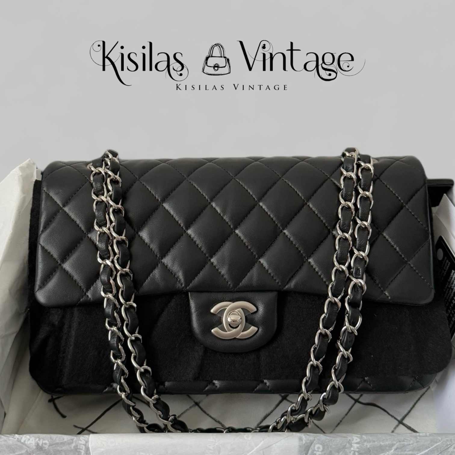 Chanel Lambskin CF25 SHW