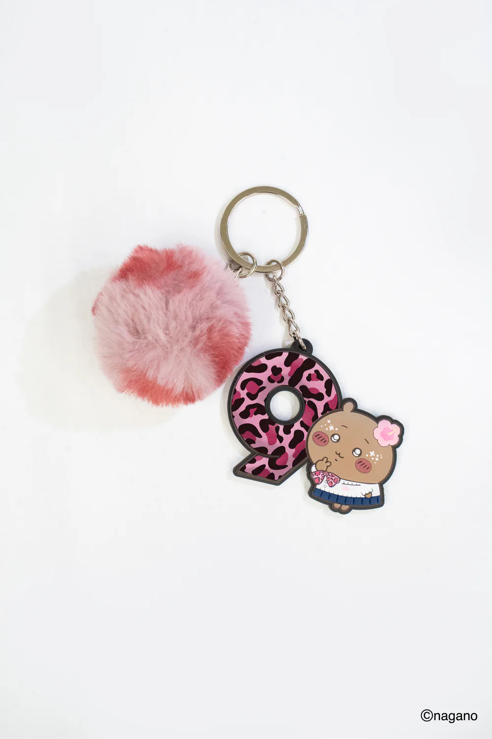 【日版官方受注】9090 x Chiikawa Logo Rubber Keychain - Chii仔