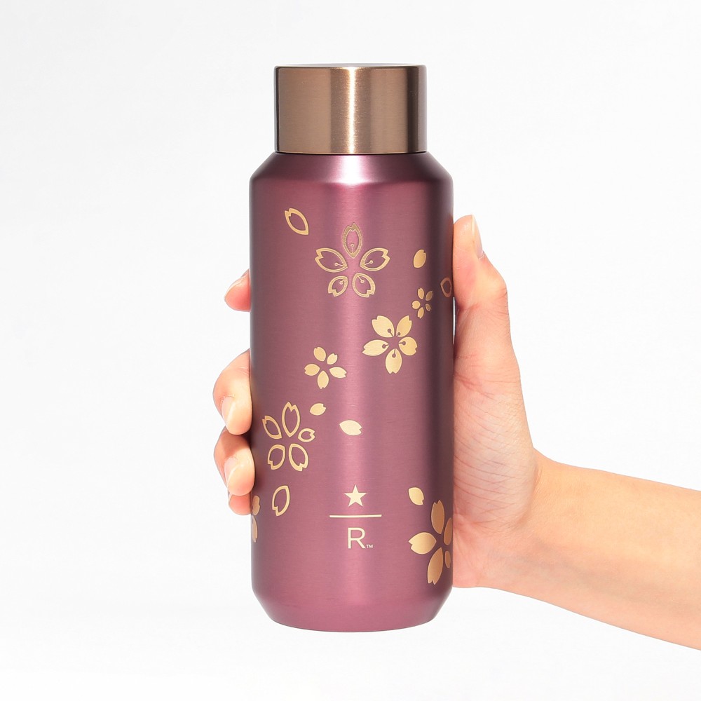 《日本🇯🇵 STARBUCKS RESERVE® Roastery Tokyo 2026 Sakura🌸櫻花系列》 寶石粉紅不鏽鋼保溫杯 355ml