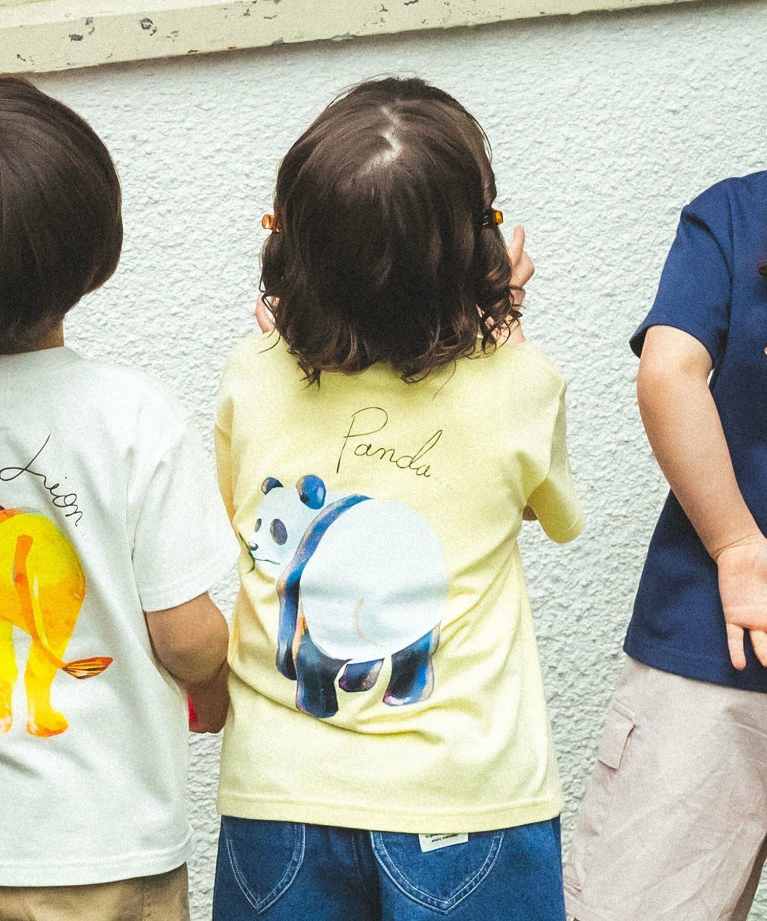 🆕【⭐訂購⭐】🌀 🇯🇵 日本直送 #BEAMS mini 獅子🦁/熊貓🐼/鹿🦌 短袖T恤🌀 [ELDA-0196]