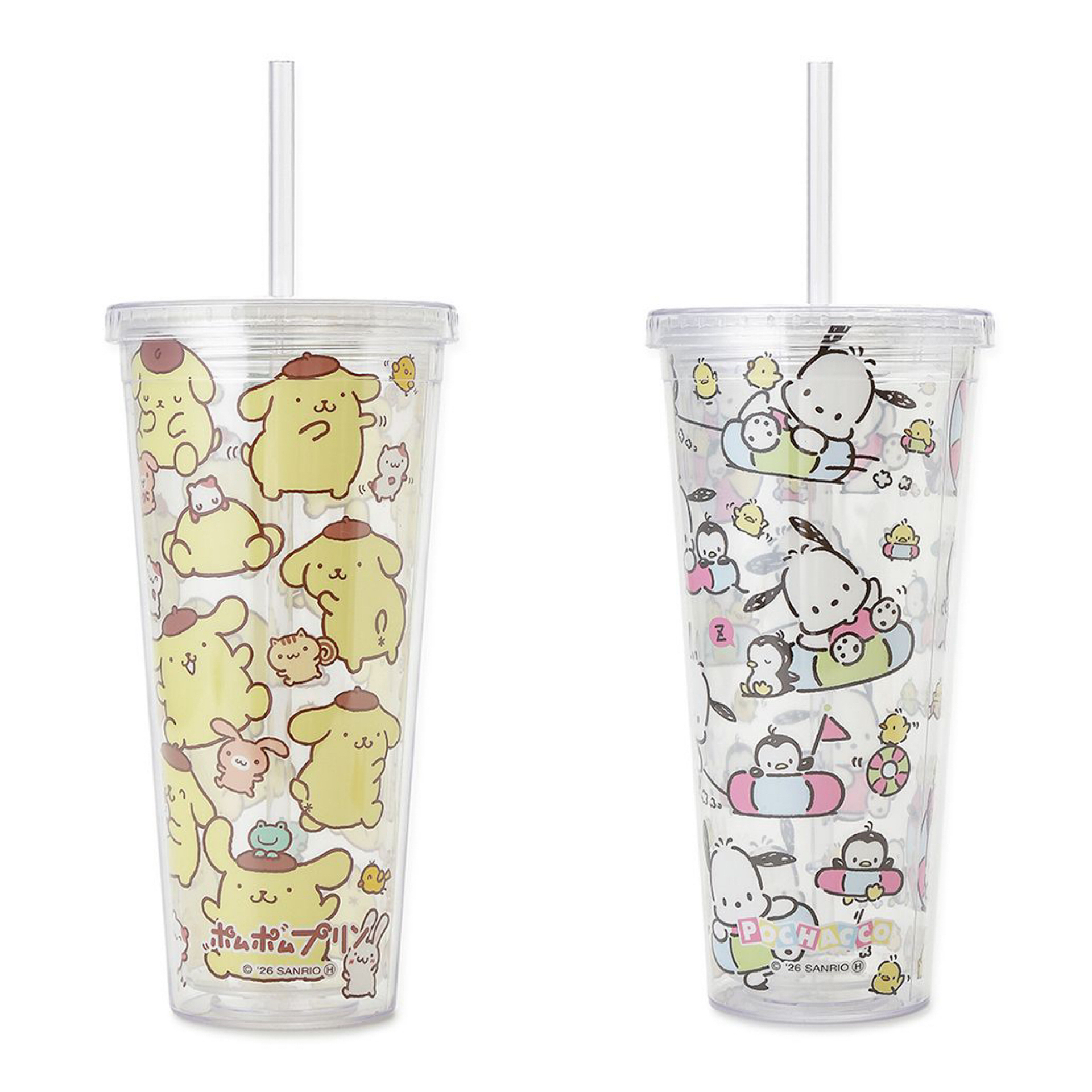 日本預訂📍日本Sanrio House可愛圖案冷水杯