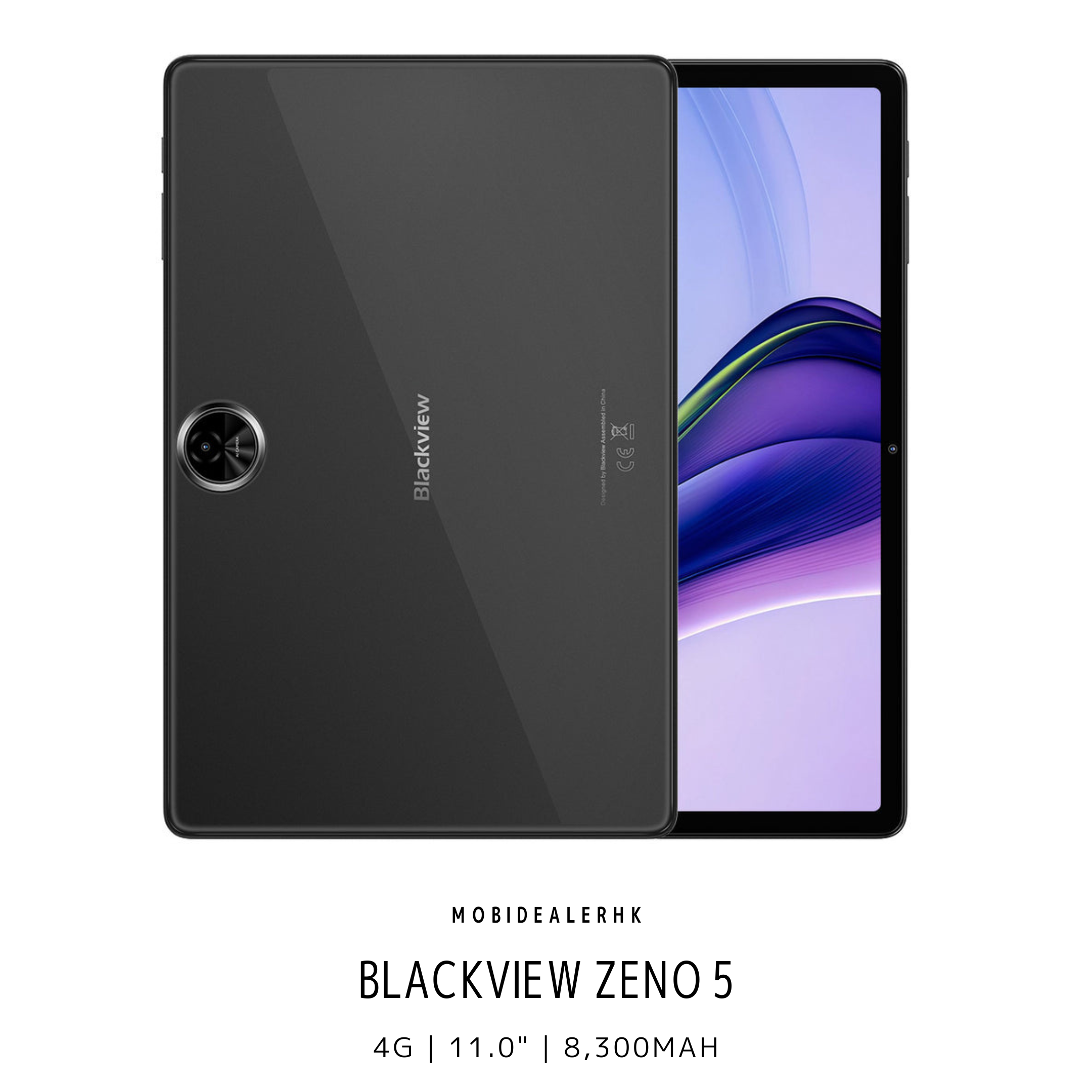 Blackview Zeno 5 | 4G | 平板電腦 | 11.0" 護眼屏 | 8300mAh 大電量