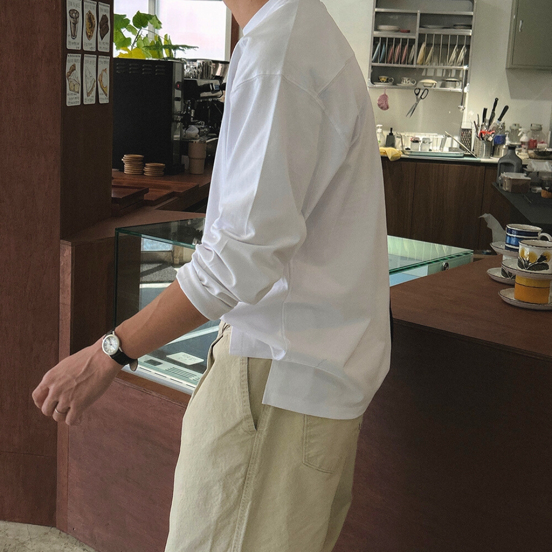 【In Stock】Supima Long-Sleeved Tee