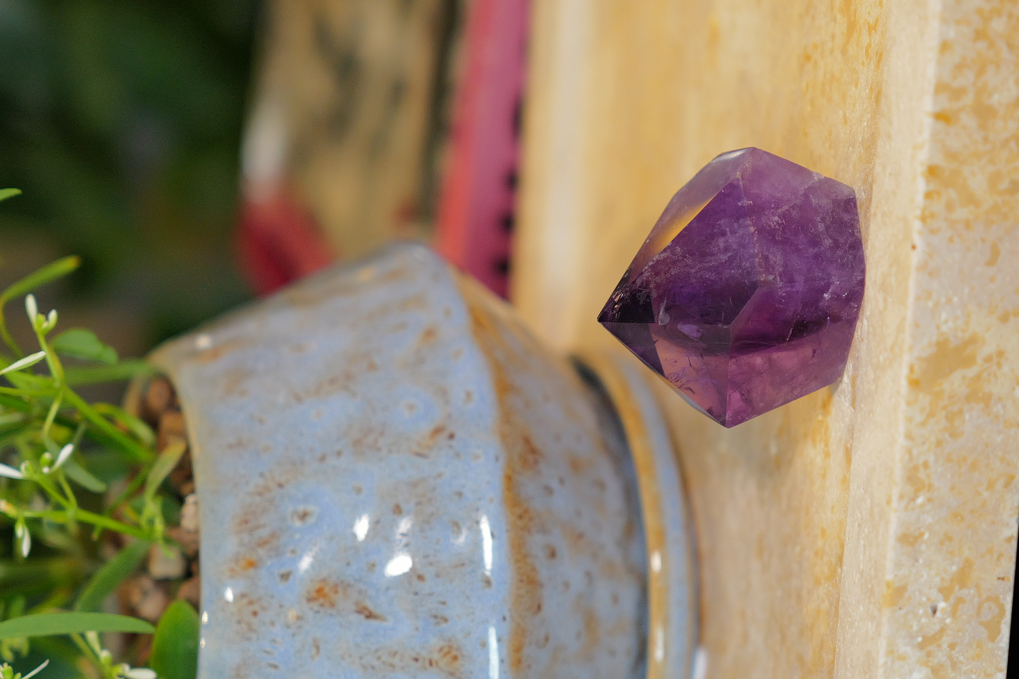 ༒4.2cm紫水晶六角小柱 ༒ AM1190H3tG6a-RA28*3NT