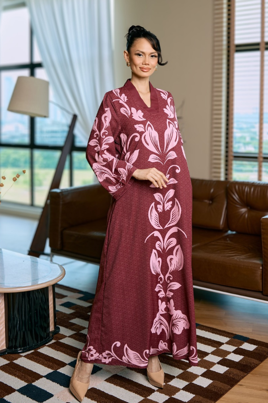 EGYPTIAN - RENDA in Maroon Pink