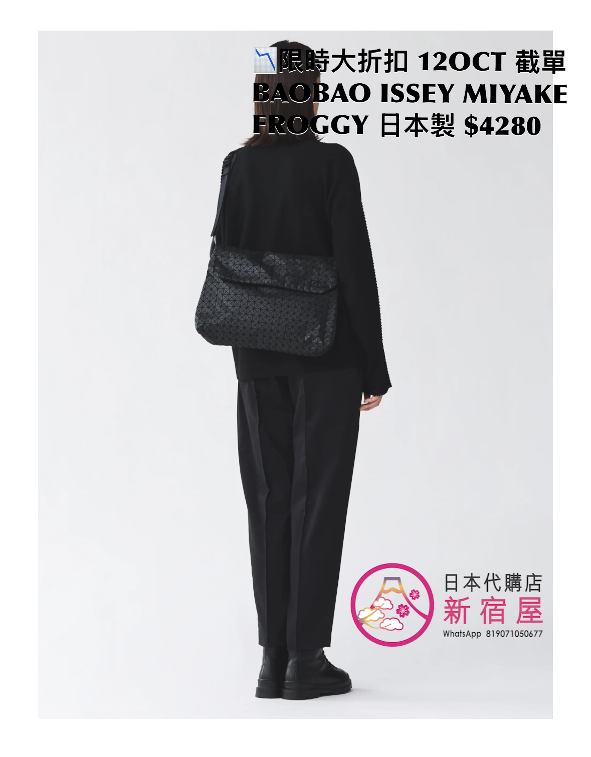 BAOBAO ISSEY MIYAKE FROGGY