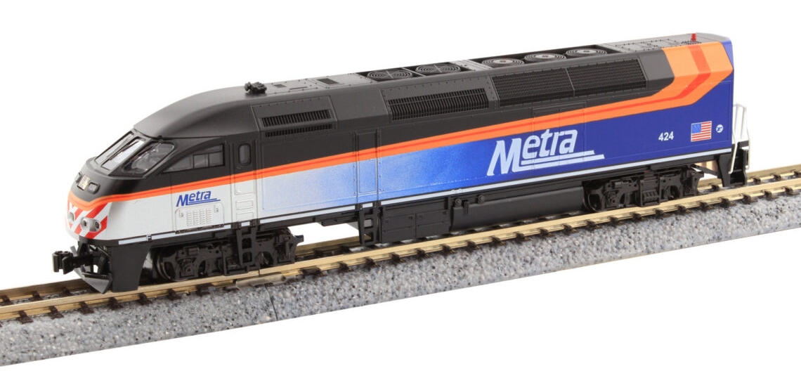 Kato MP36PH Bi-Level Commuter cars (機車+客車) DCC 數碼音效套