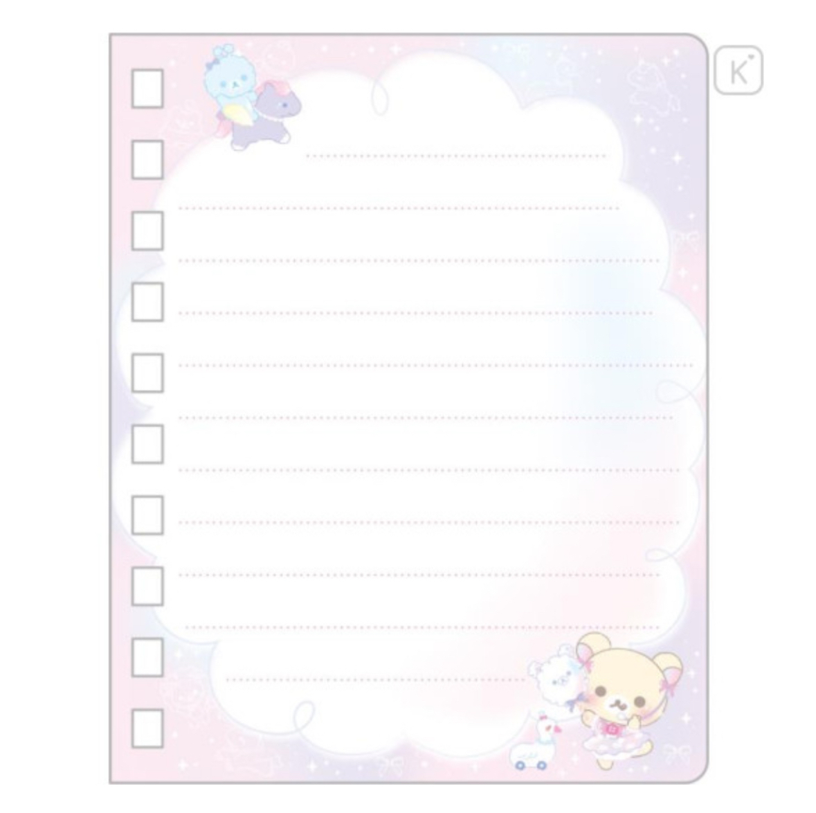 鬆弛熊 細NOTEBOOK｜ 現貨