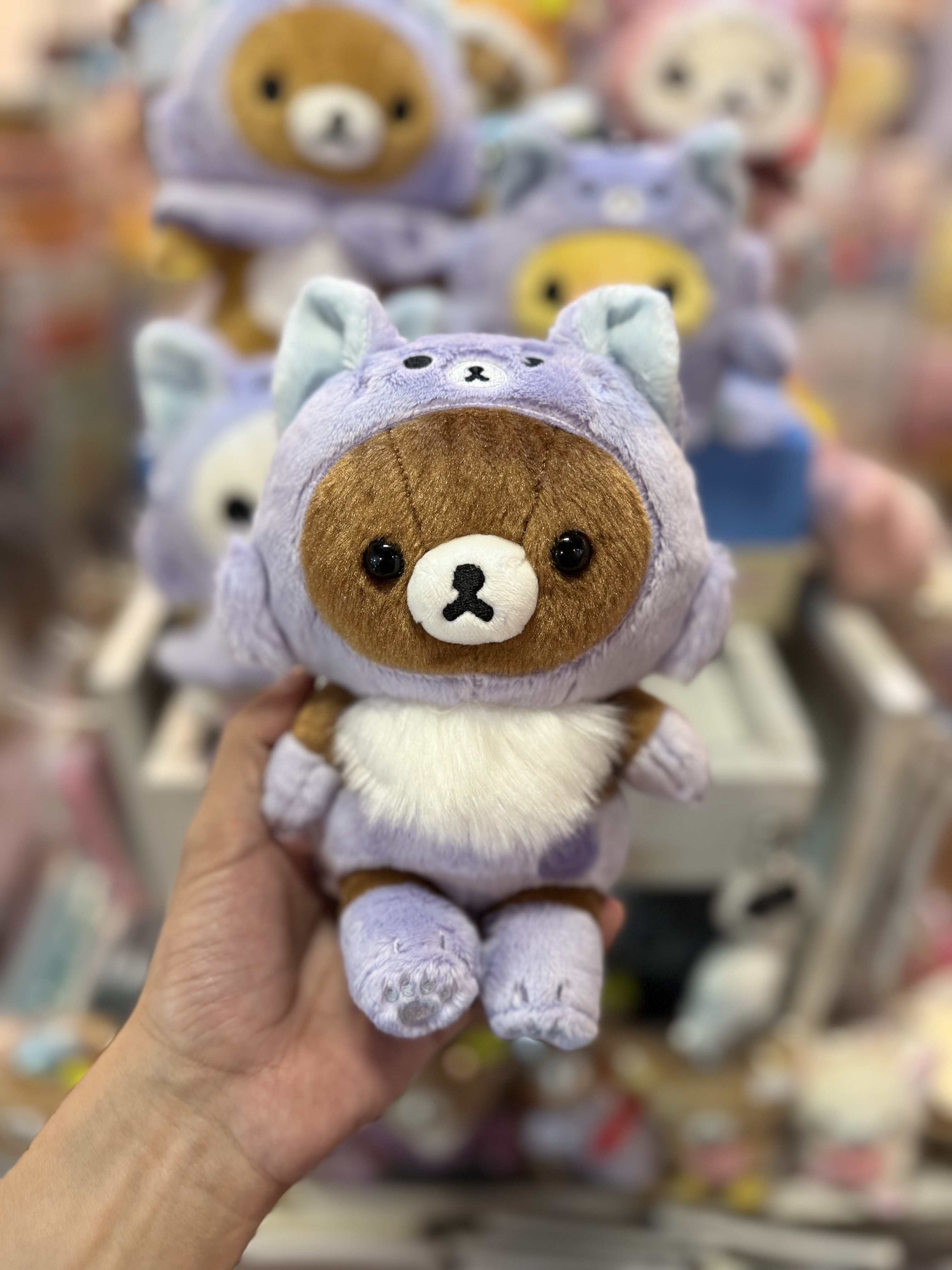《現貨》全新Rilakkuma瓦瓦貓系列公仔