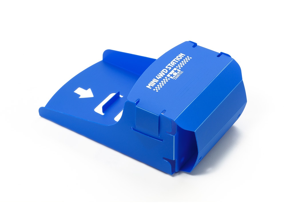 MINI 4WD CAR CATCHER (MINI 4WD STATION/BLUE)