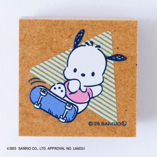 現貨｜Sanrio Pochacco PC狗 日本製 Beverly 木製 印章 印仔 (TSW-203)