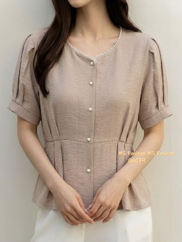 G6079 韓國🇰🇷靚靚修腰top