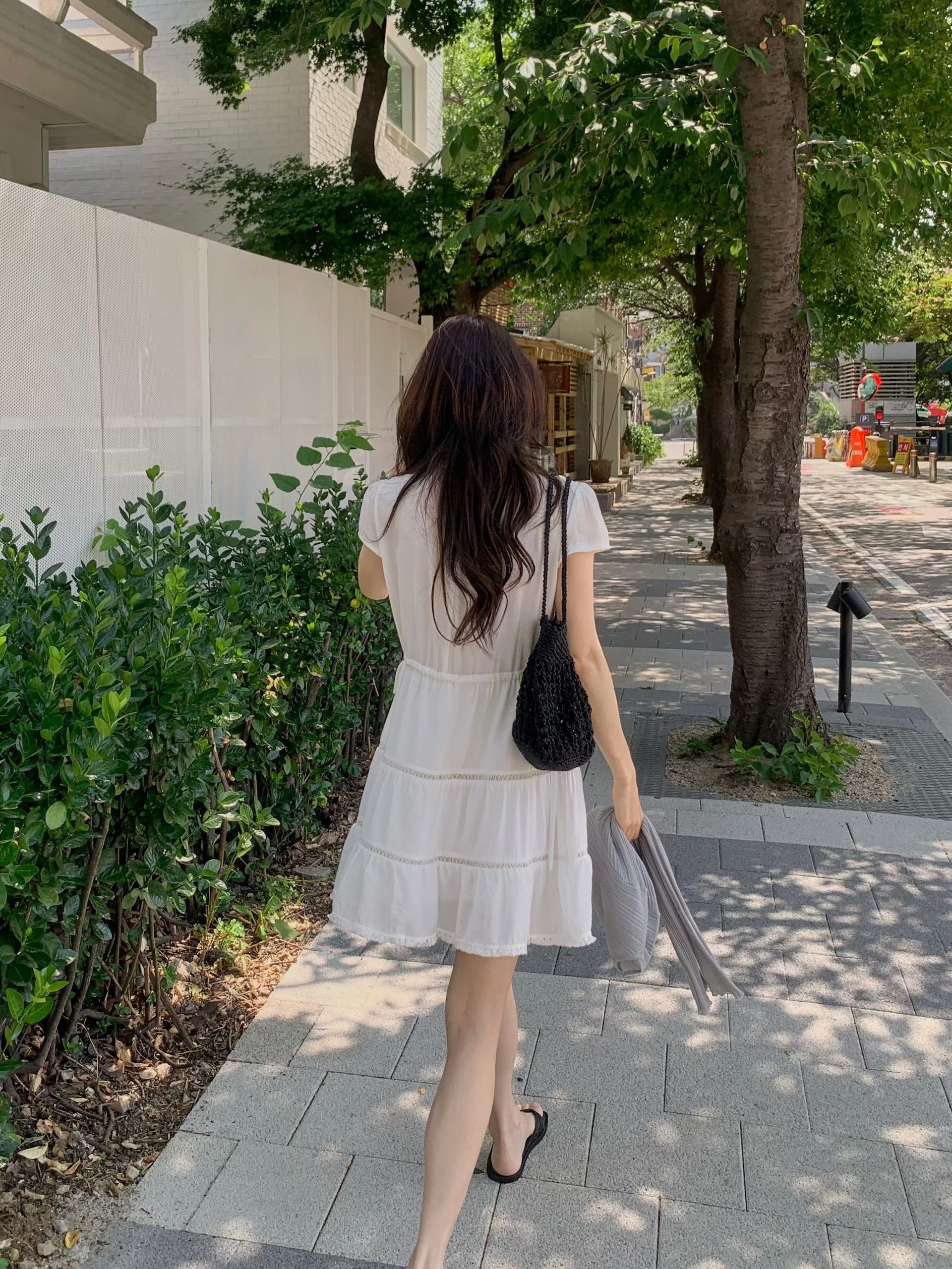 Lovely shirred dress