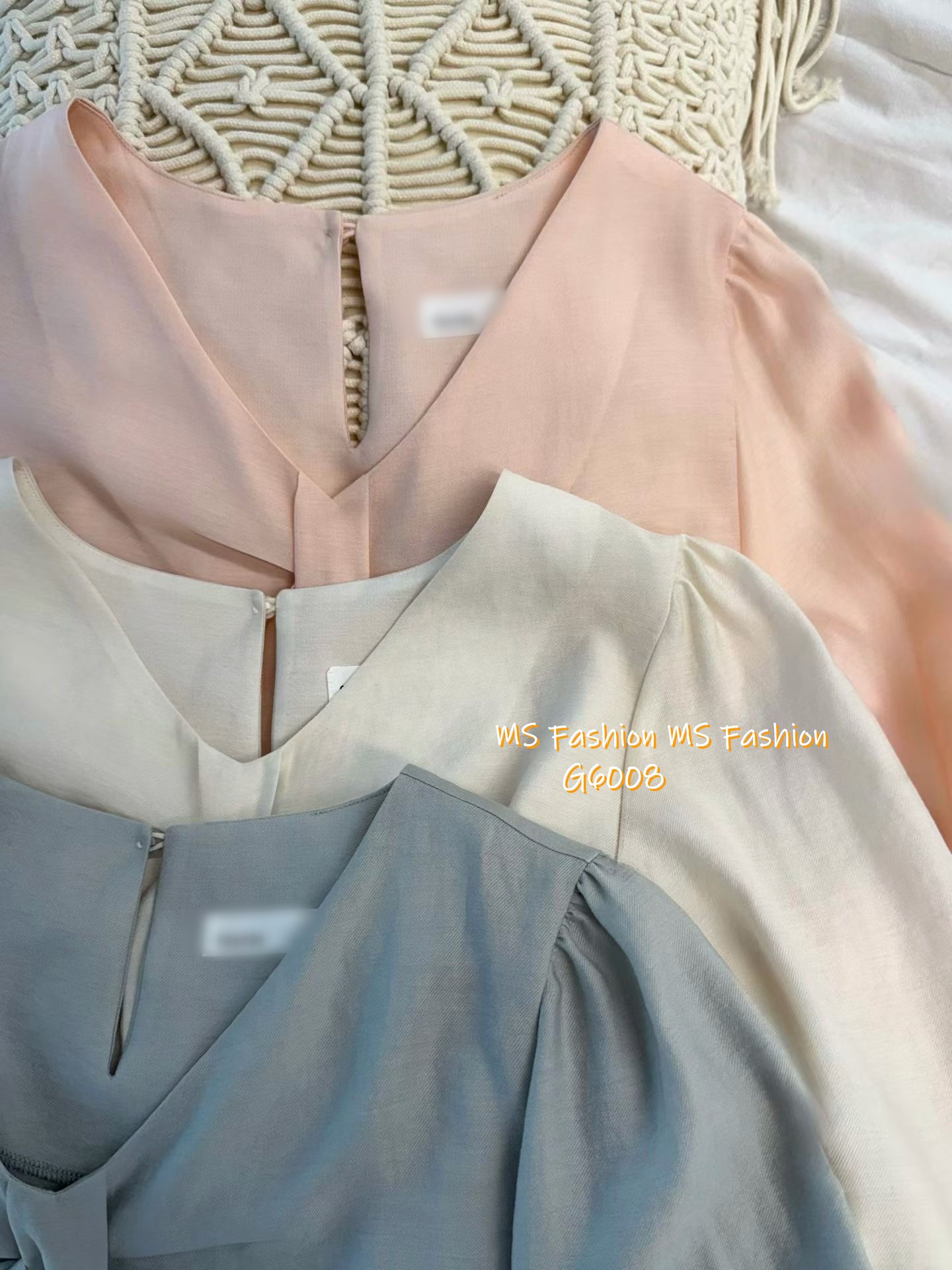 G6008 韓國🇰🇷打皺蝴蝶top