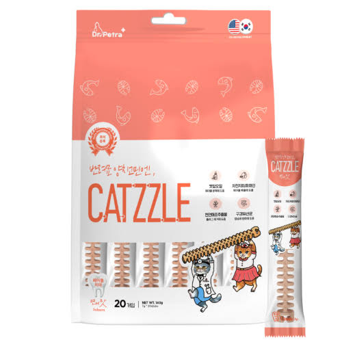 Dr. Petra CATZZLE 貓咪潔牙棒 雞肉口味 5入 貓用潔牙零食