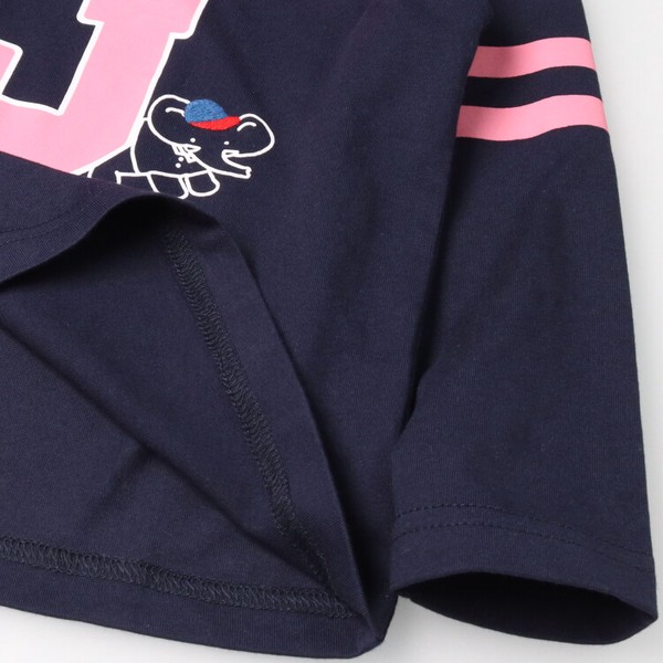 🆕【⭐訂購⭐】🇯🇵日本直送 小熊 / 大象 刺繡 長袖Tee［2款選］🌀 [ELBA-0036][260304]