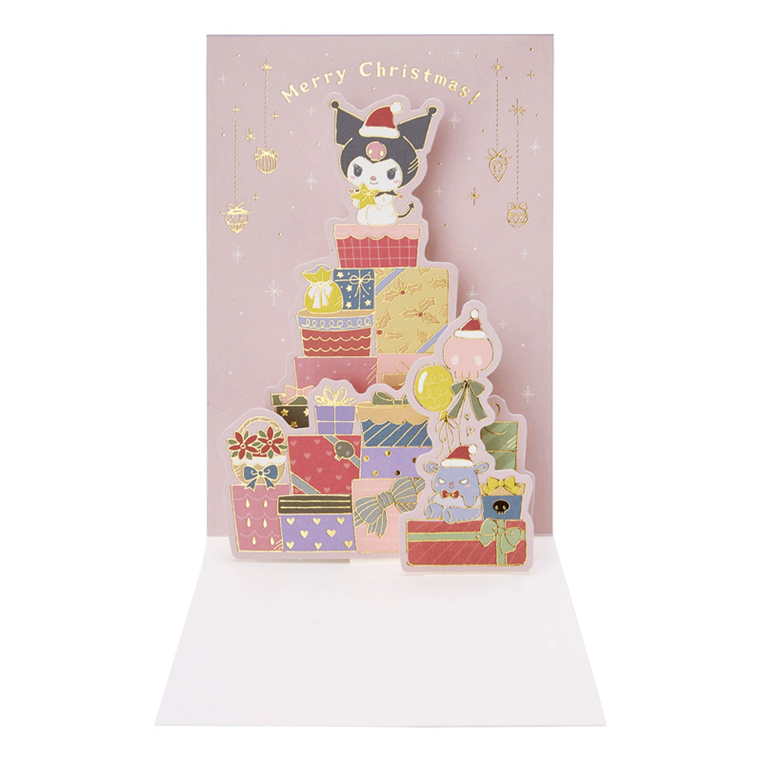 Sanrio - 立體聖誕卡 (紫色Kuromi款)
