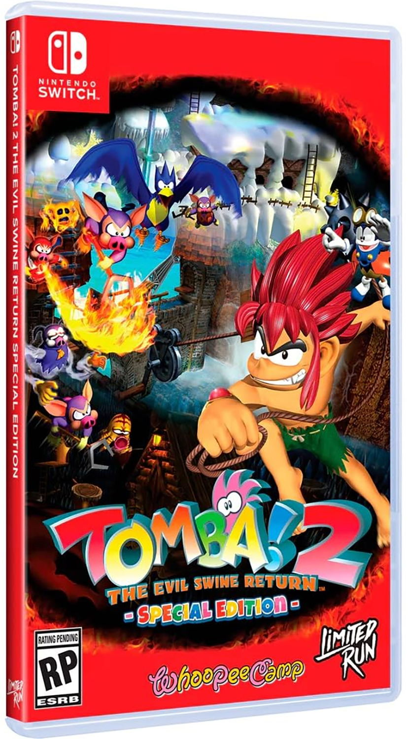 NS 我是東巴2: 豬群的逆襲 特別版 Tomba! 2: The Evil Swine Return [Special Edition] 英文 (英文封面) NSW-3908