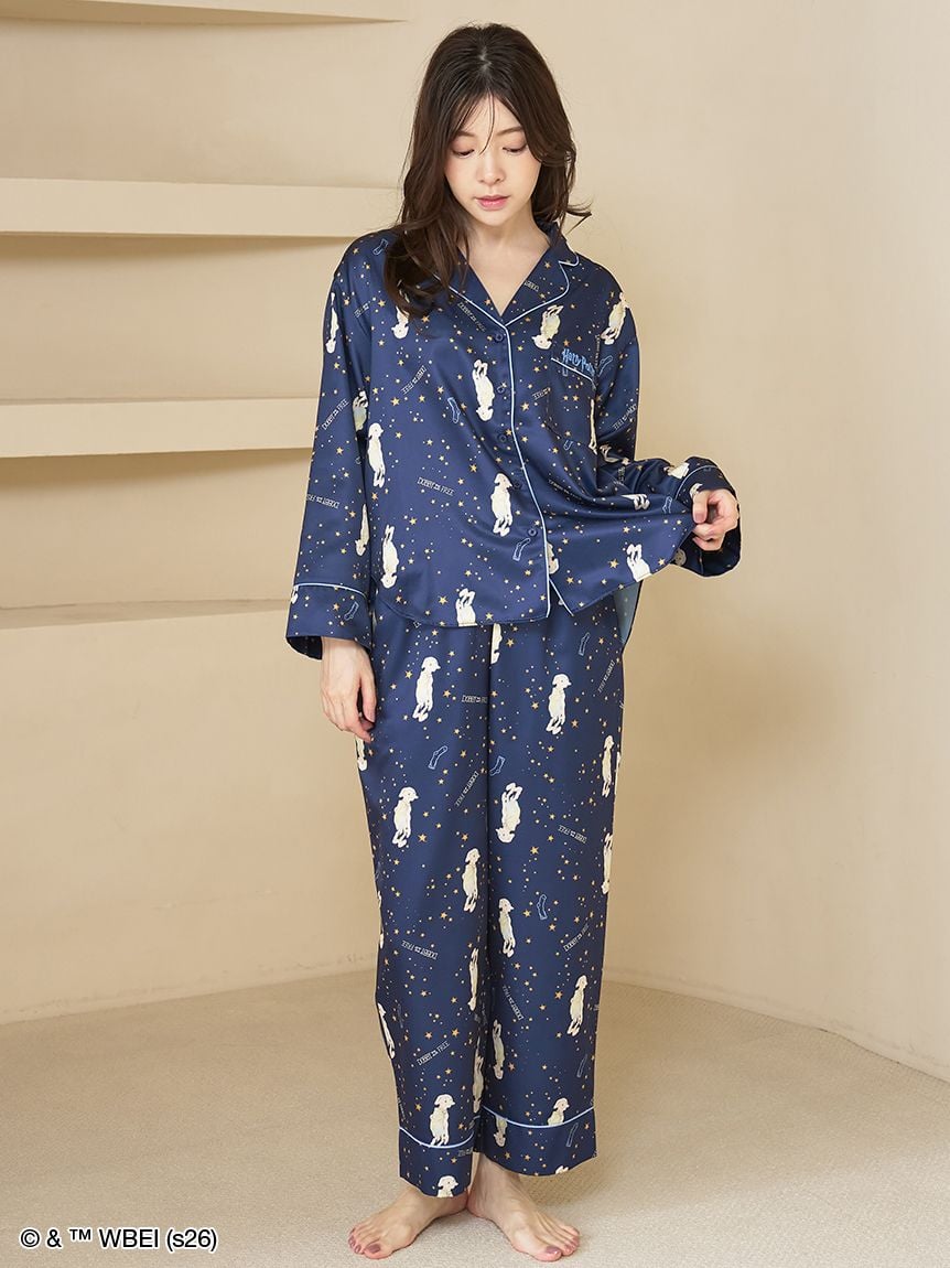 保暖緞面睡褲 Pajamas Pants｜SNIDEL HOME X 哈利波特 聯名 第5彈 (Harry Potter)【預購】 (26202-P）