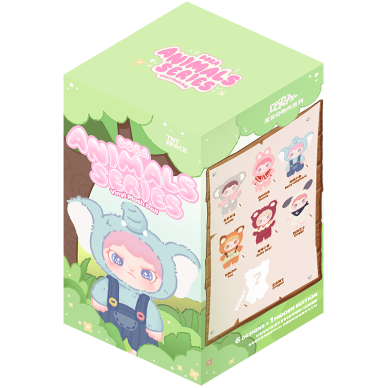 [DORA 動物系列] 軟膠毛絨公仔 | 件