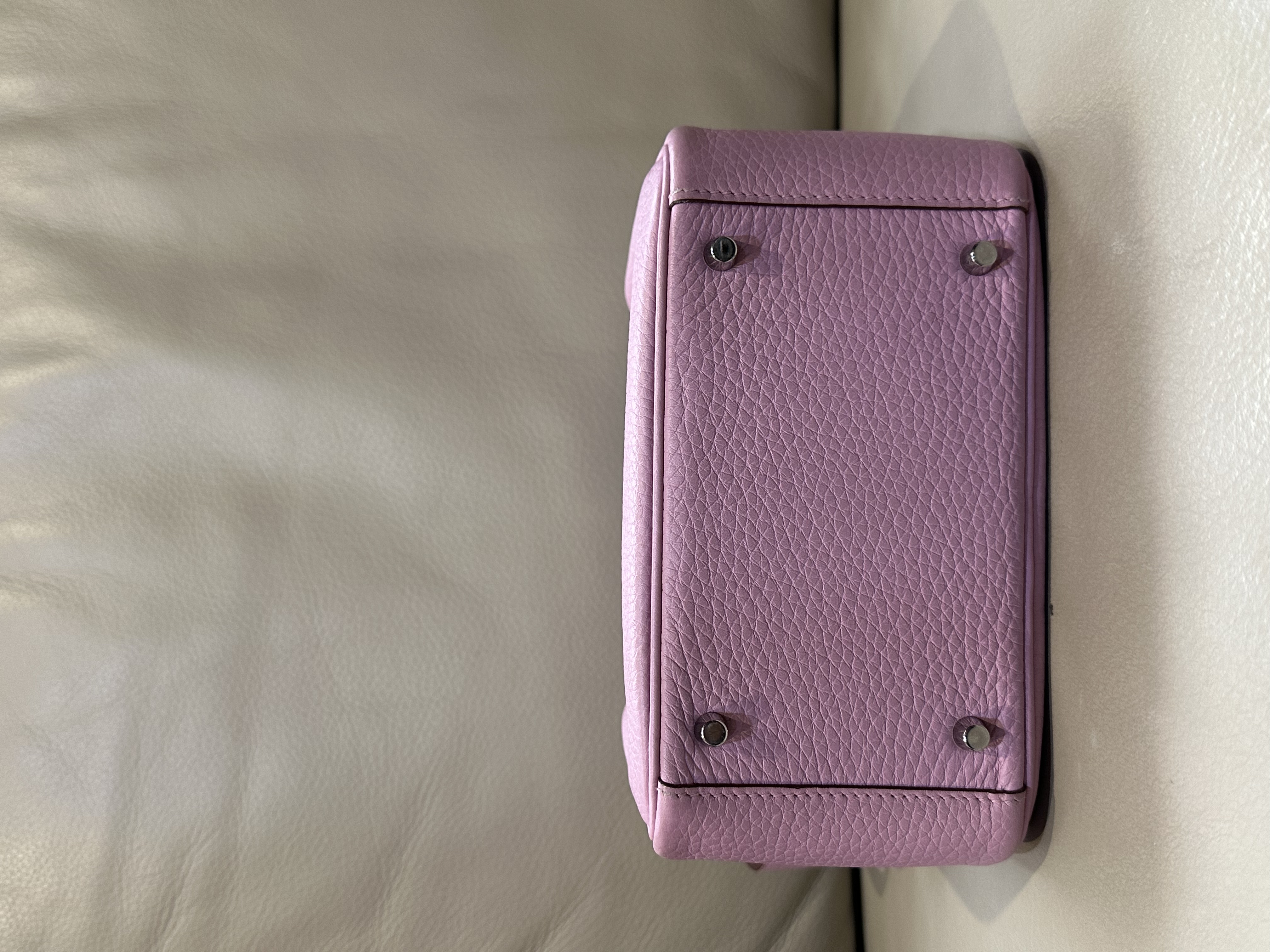 Pre-owned Hermès Mini Lindy bag Stamp U / Product Code: 26040511