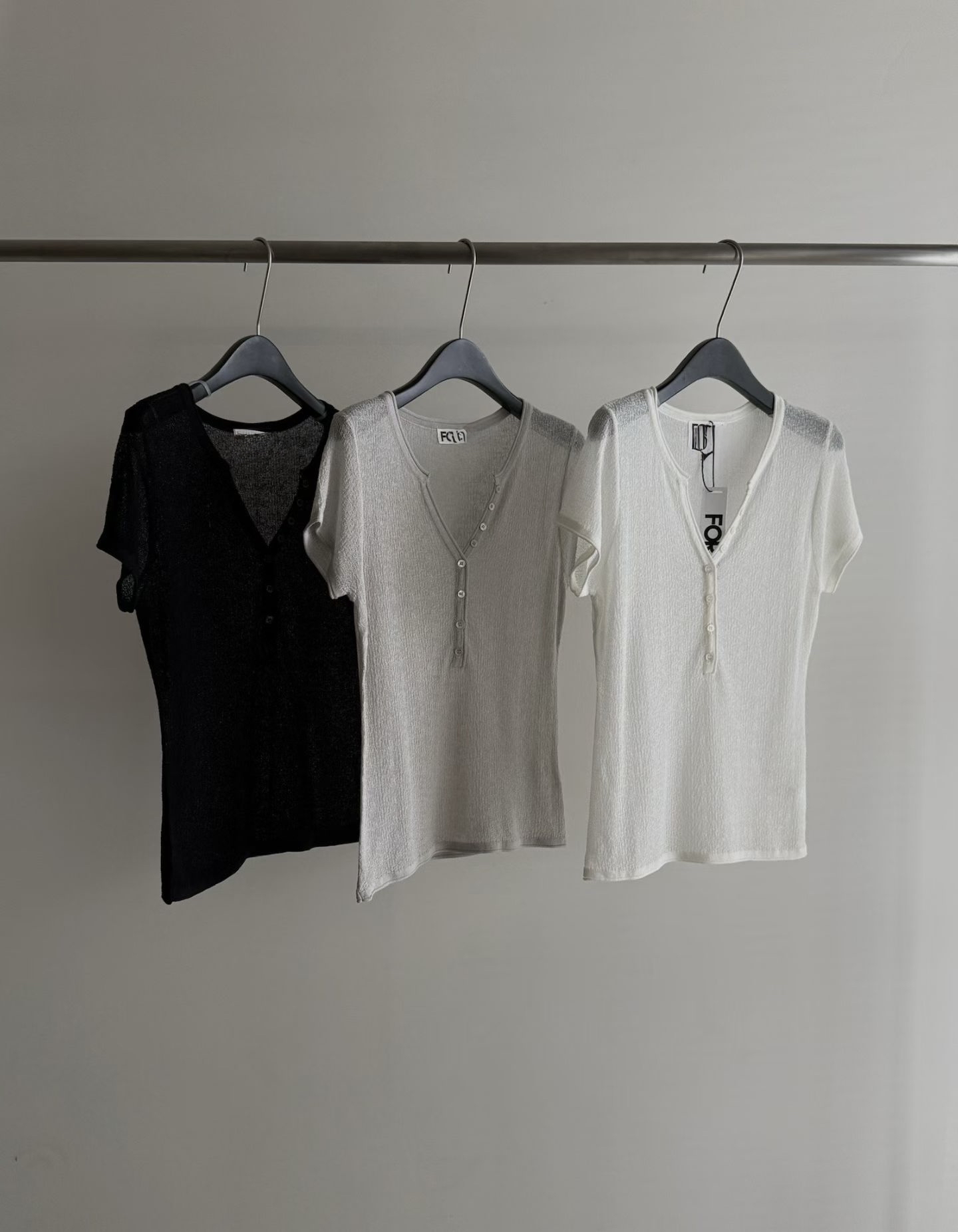 See-though top