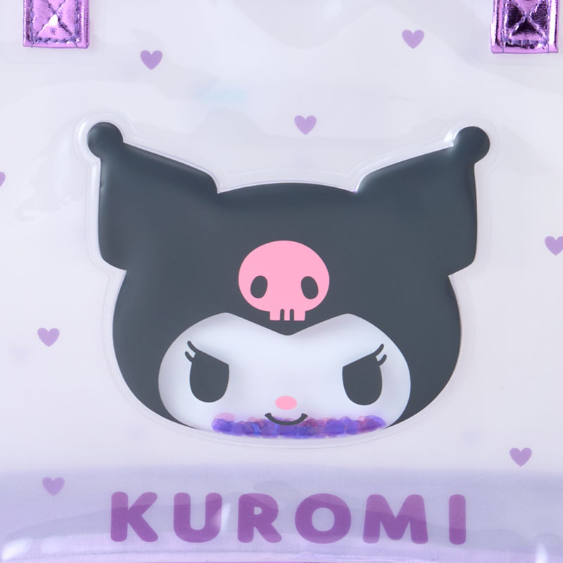 🎀【預訂】 Sanrio 游泳用具透明波士頓包 - Kuromi