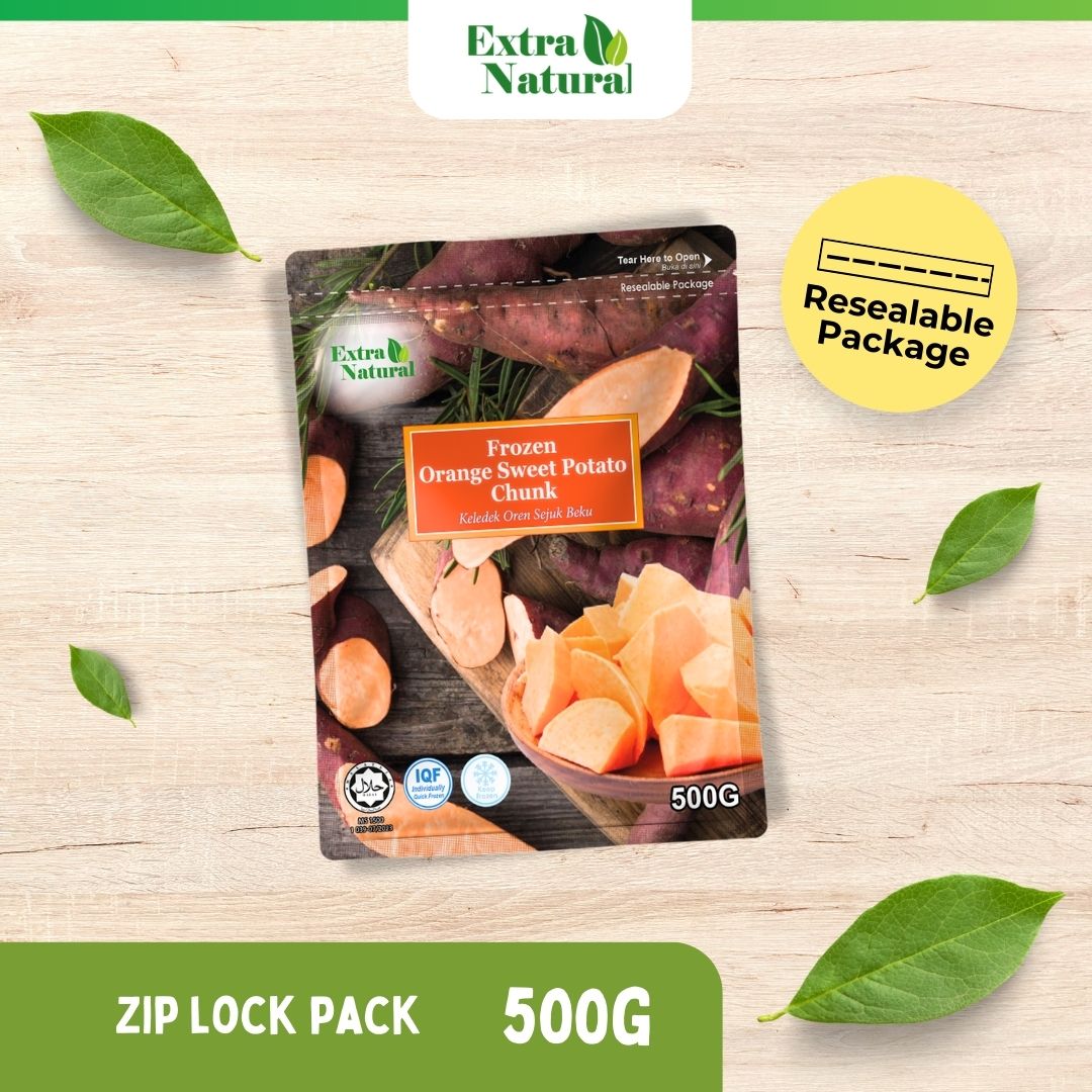 Frozen Orange Sweet Potato Chunk