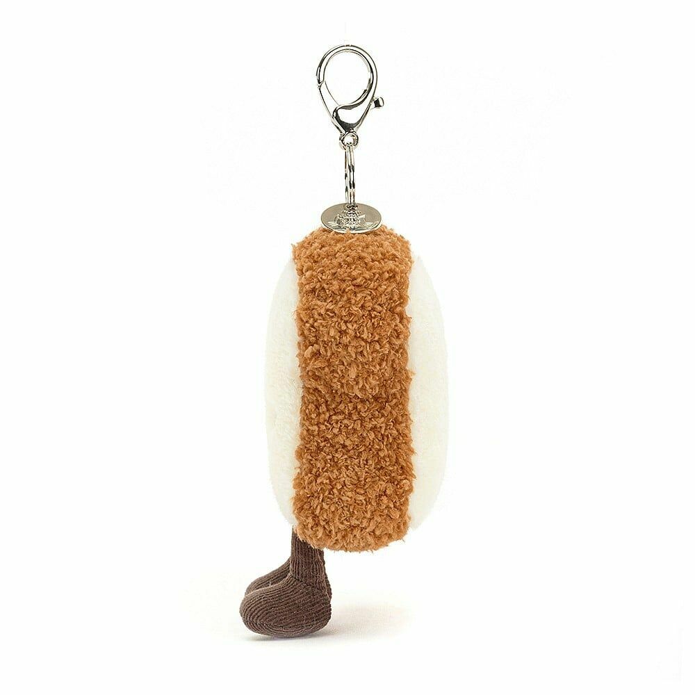 JELLYCAT Amuseables Toast Bag Charm 方包/吐司鎖匙扣 (Retired)