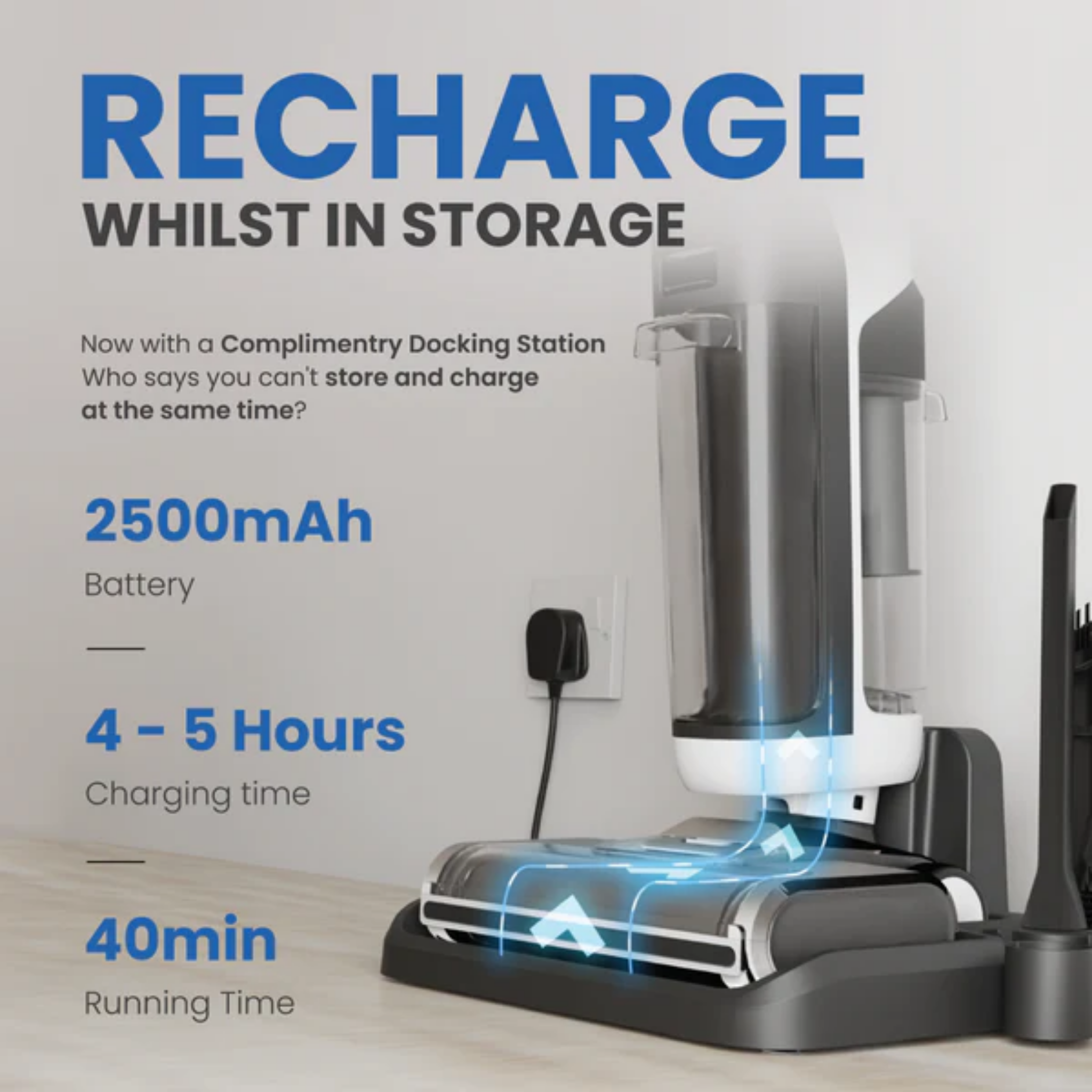 Russell Taylors Cordless Stick Vacuum (V10)