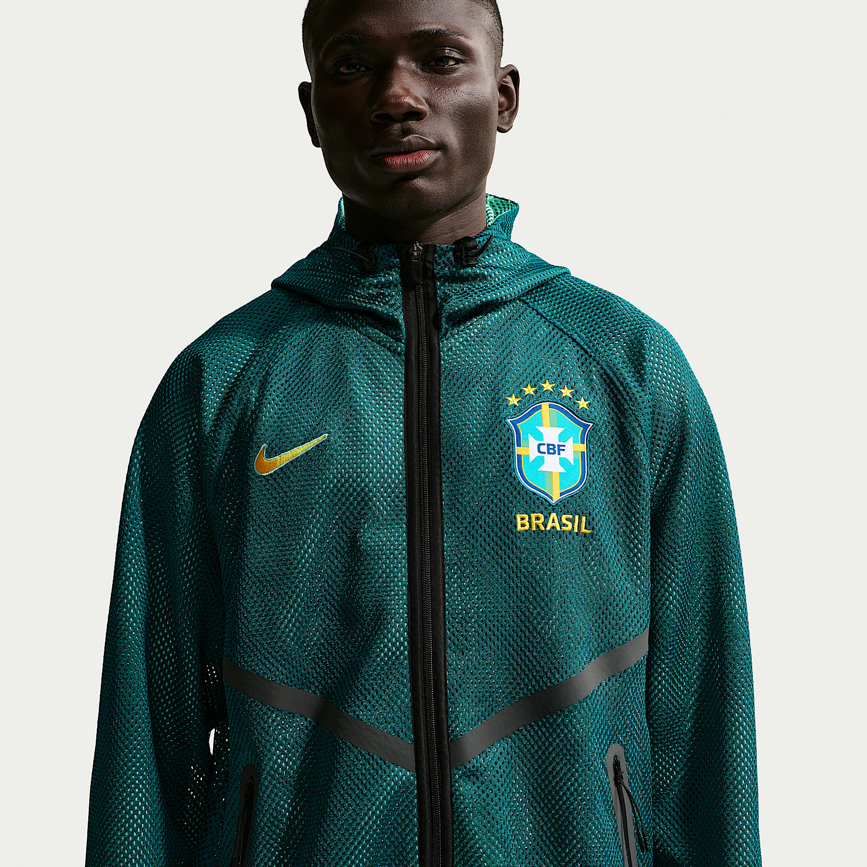 Nike Brazil 巴西 2026-27 雙層網眼出場外套 IH1757