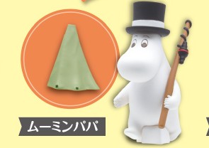 🇯🇵日版 TAKARA TOMY ARTS 姆明露營 MOOMIN VALLEY CAMP 扭蛋 姆明爸爸