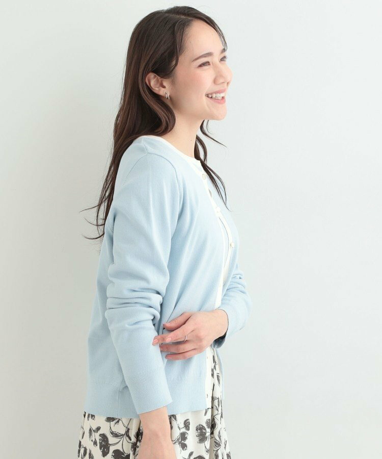 🆕【⭐訂購⭐】  🇯🇵日本直送 🌀SHOO・LA・RUE金屬鈕扣 配色 優雅 圓領針織外套［4款選］🌀 [ELCA-0078][260323]