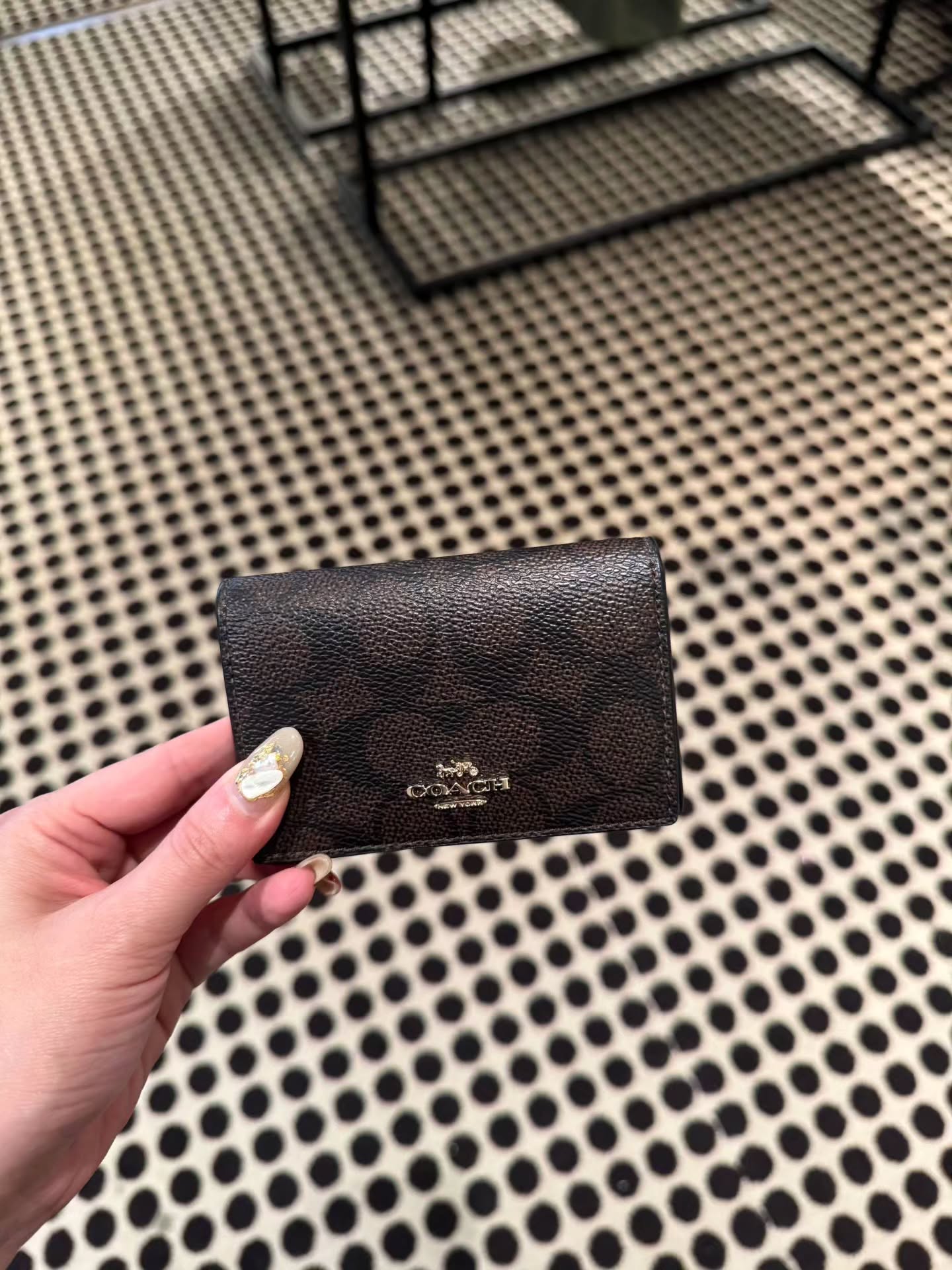 🇯🇵Coach 翻盖卡包