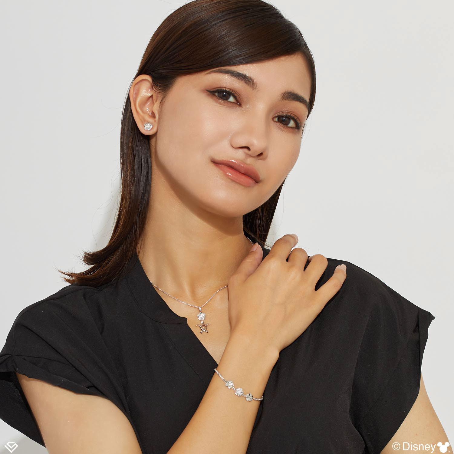 📦訂購 日本限定 LARA Christie Disney 迪士尼 Mickey Mouse 米奇老鼠 925銀製頸鏈