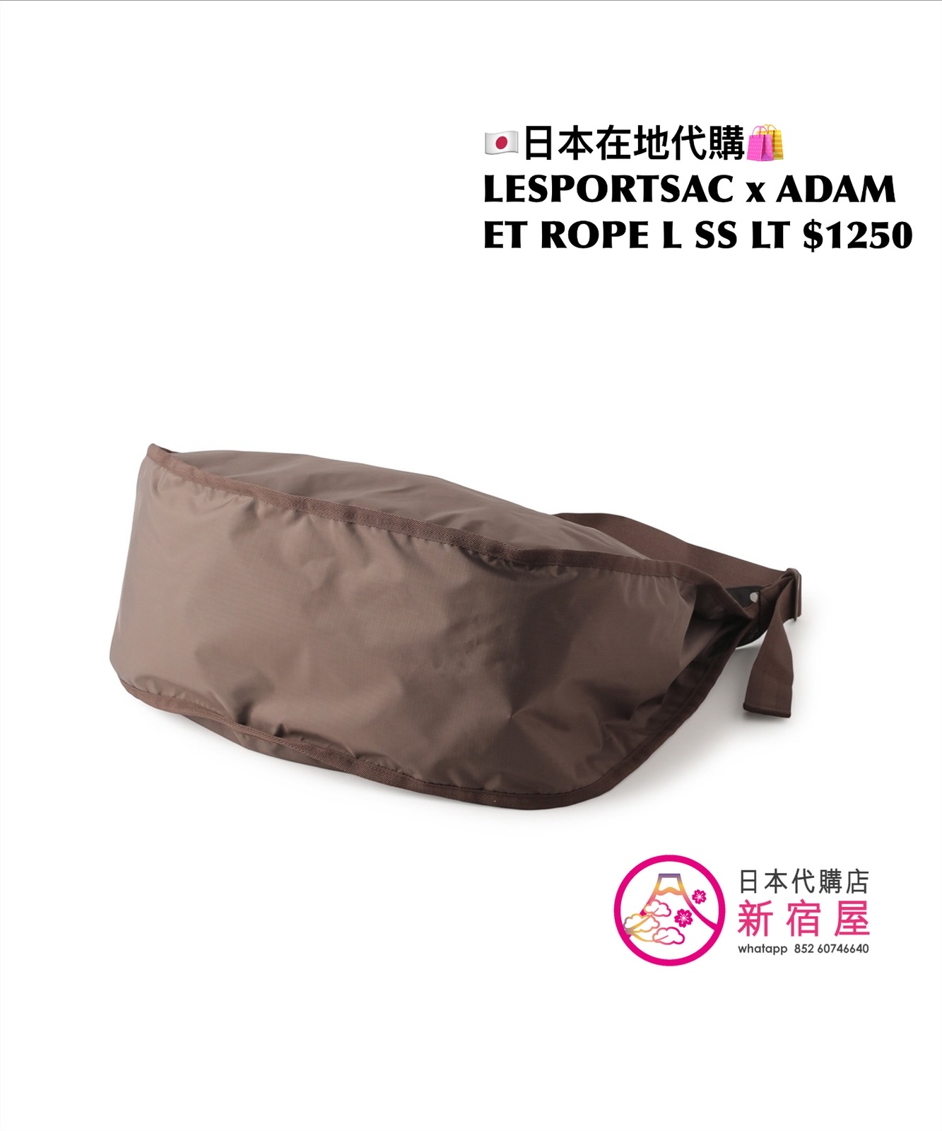 LESPORTSAC x ADAM ET ROPE LARGE SPORTSAC LT 