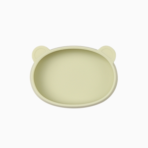 MODU'I 鉑金矽膠小熊餐盤 ( 連蓋 )