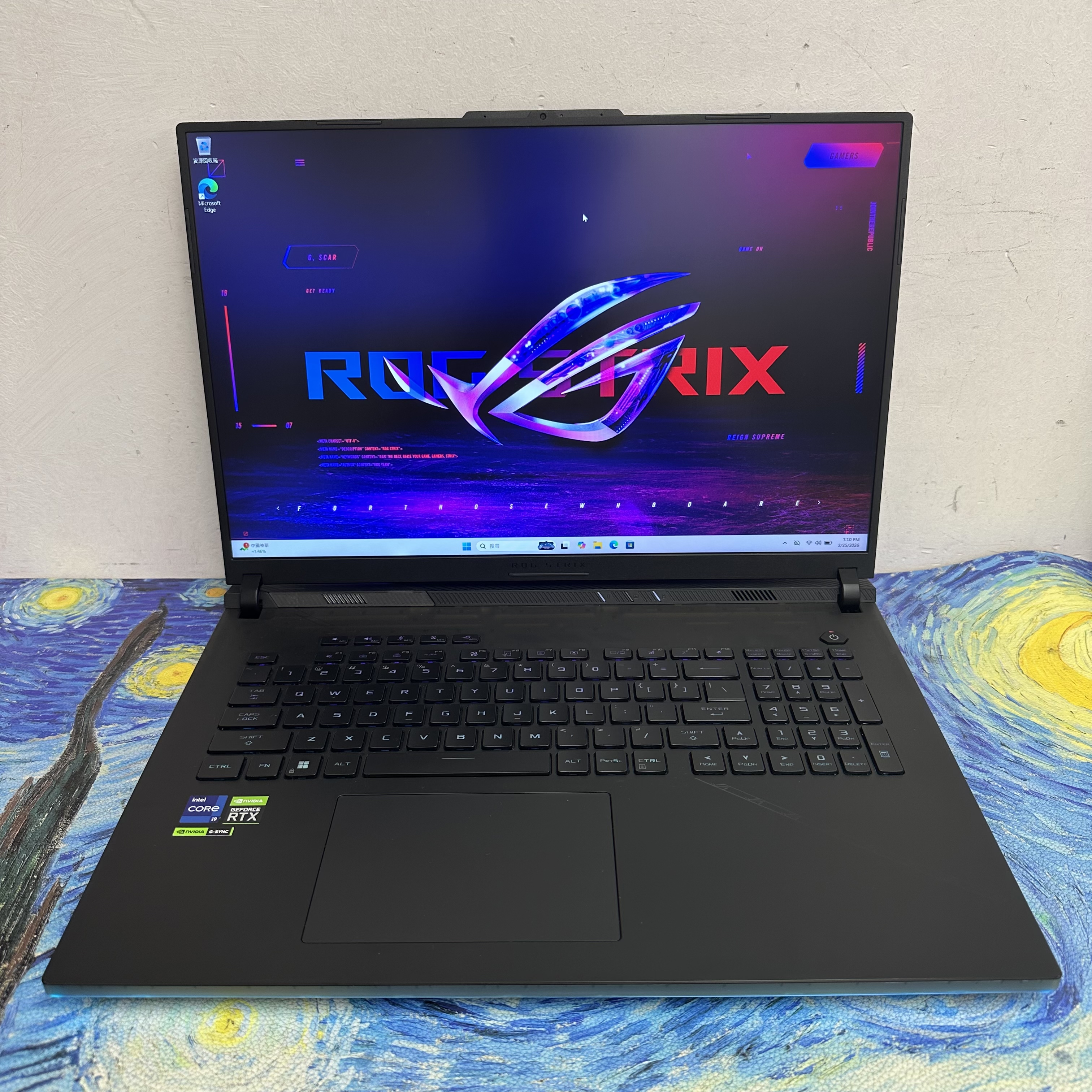 （頂級18寸 RTX4090華碩ROG Strix Scar🔥電競機)ASUS ROG i9-13980HX/64GB Ram/2TB SSD/RTX 4090 16GB獨立顯示卡/240Hz 2.5K Mon/18寸 Mon/ Gaming Laptop / Gaming Notebook / Movie / PC Gaming / GTA / 