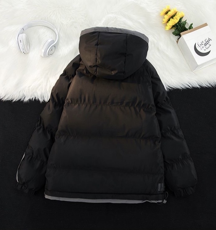 韓系惡攪情侶3色夾棉絨底褸