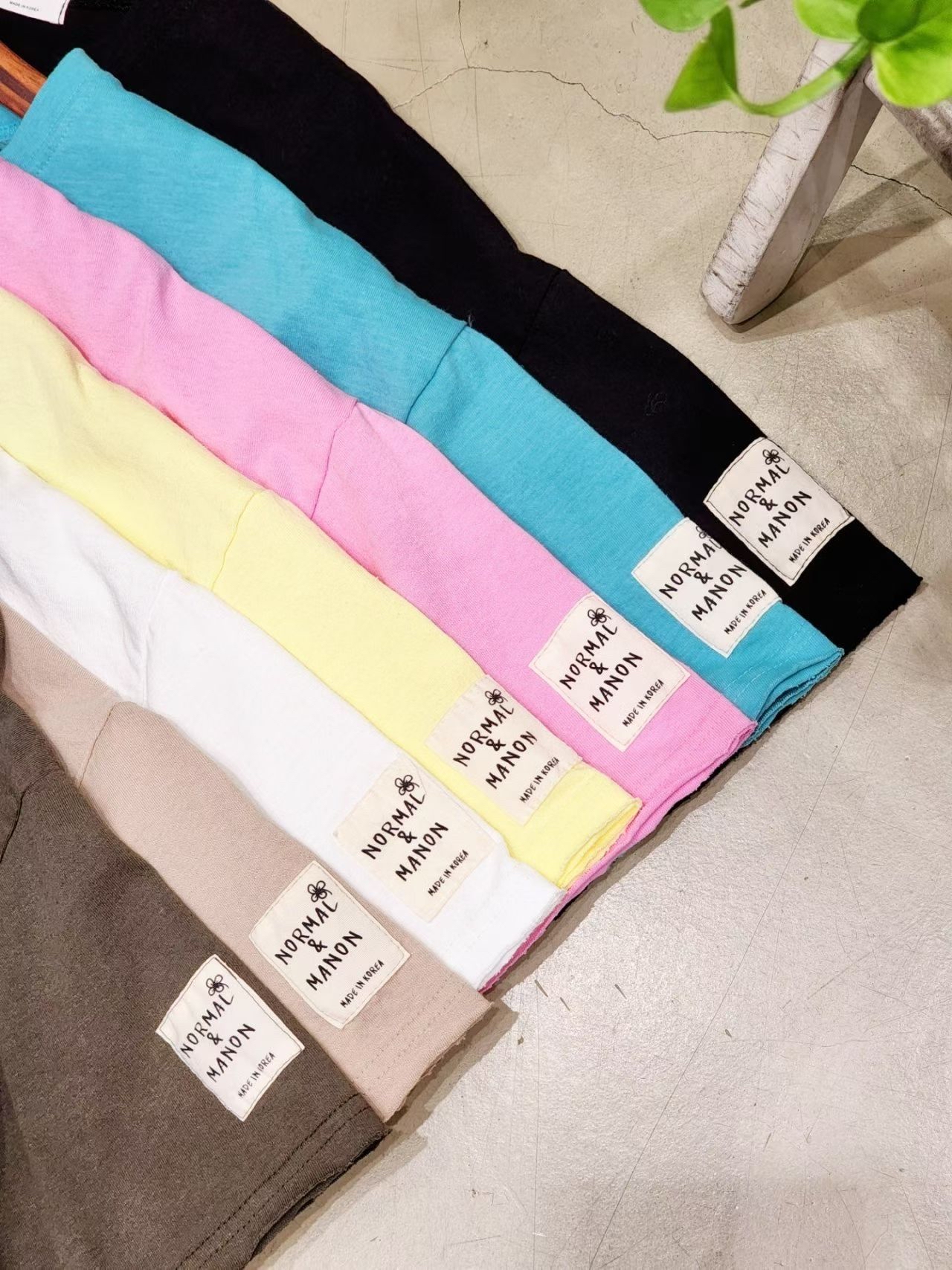 NO OX 特色雙鈕子袋口tee