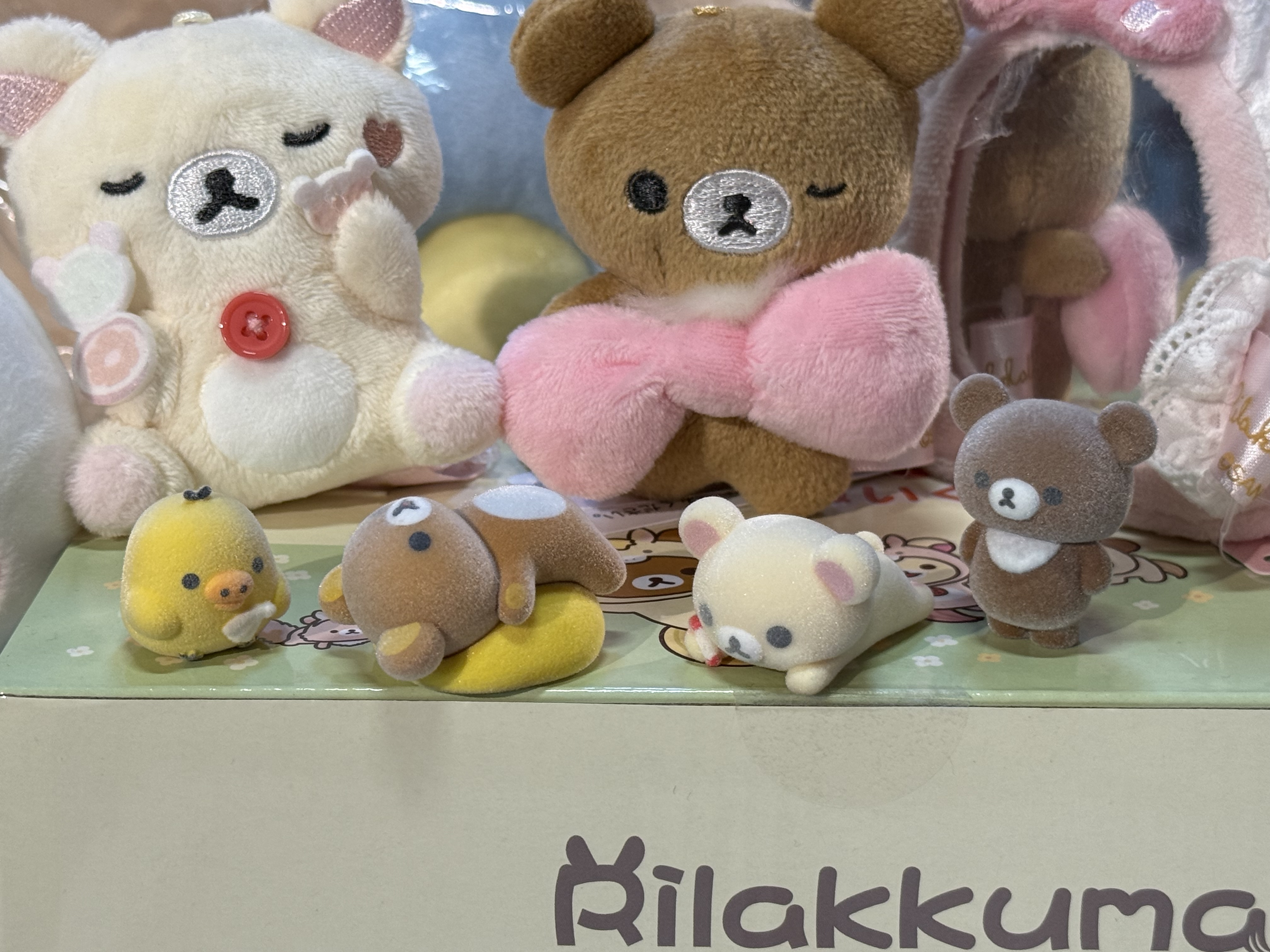 《現貨》全新RILAKKUMA 系列PVC製小擺設（日常篇）
