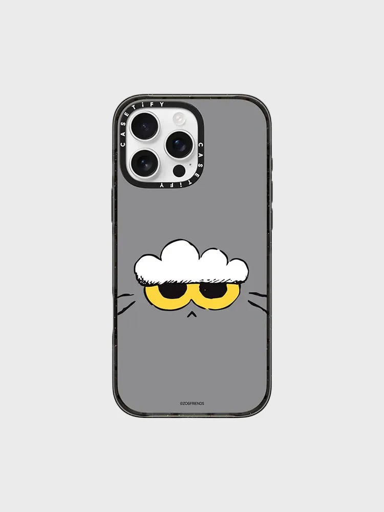 📦訂購 ZO&FRIENDS X CASETiFY ZOA FACE NORMAL Case (iPhone 16 Pro Max) GD ZOA 灰貓 電話保護殼