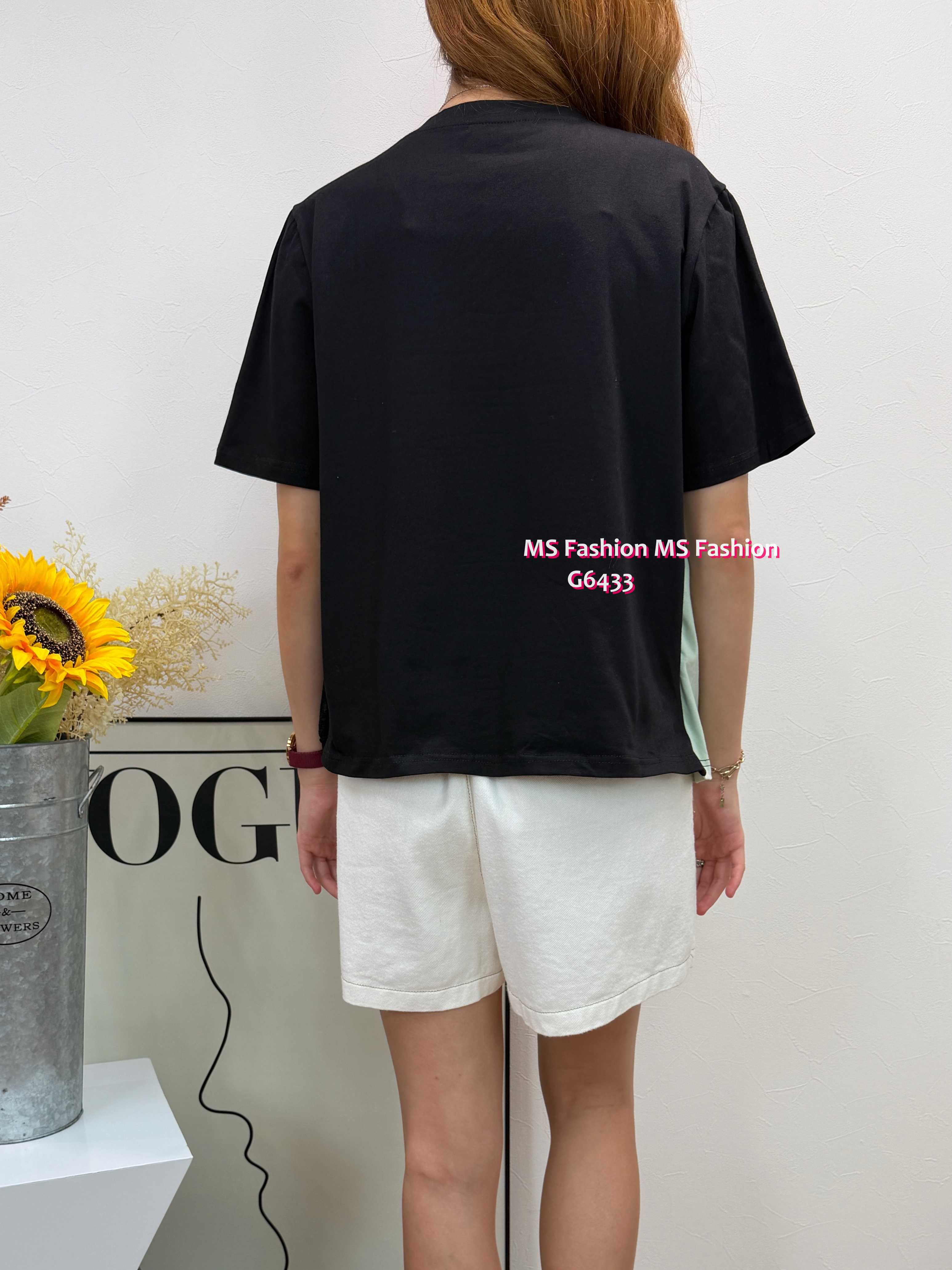 G6433 雙色拼布top