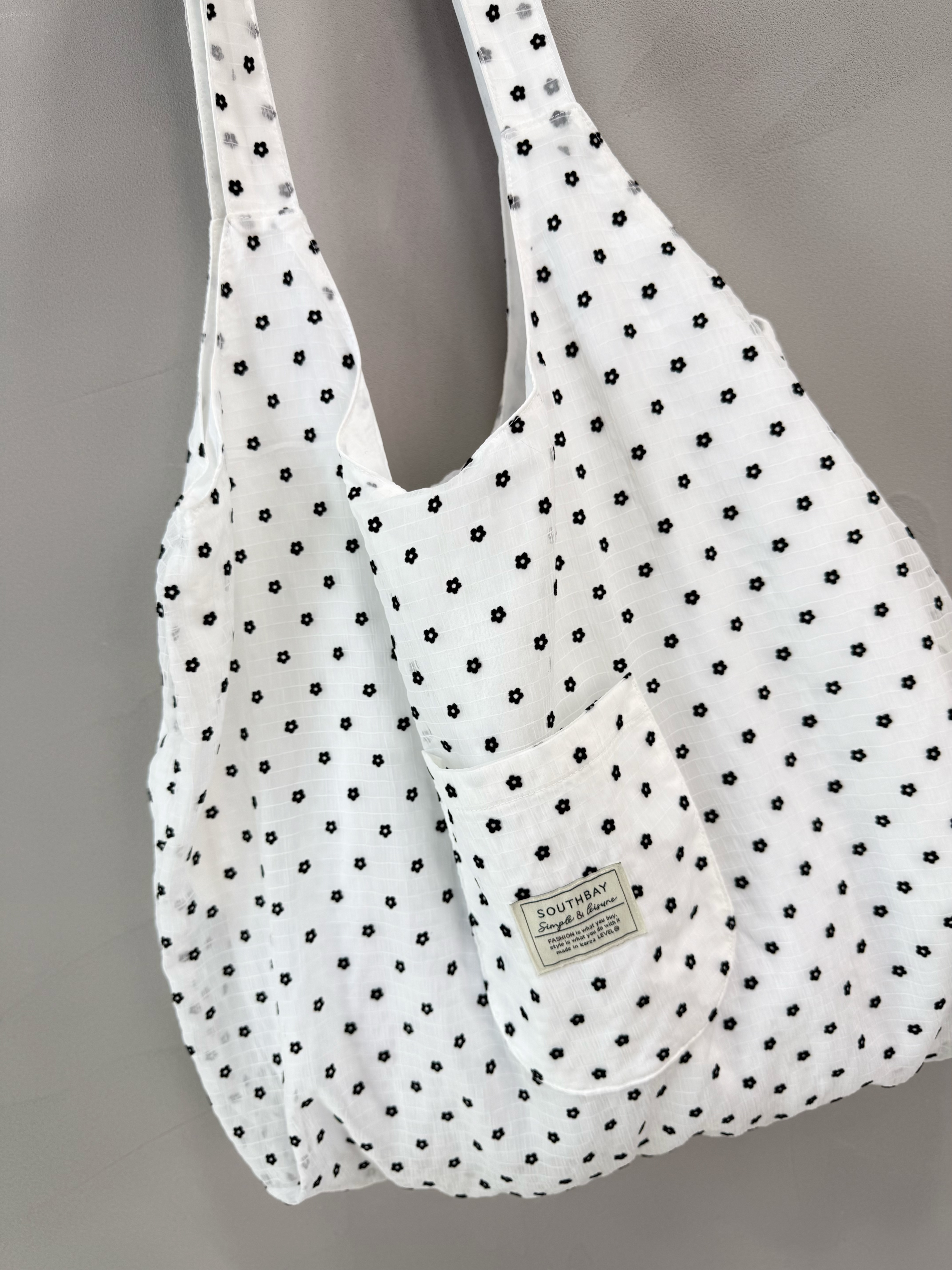 N69 花花雙面Shopping Bag