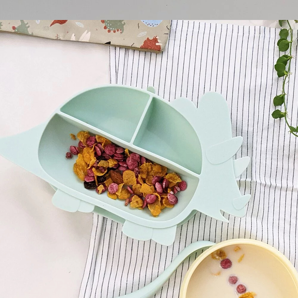 Besovida恐龍兒童學習餐盤